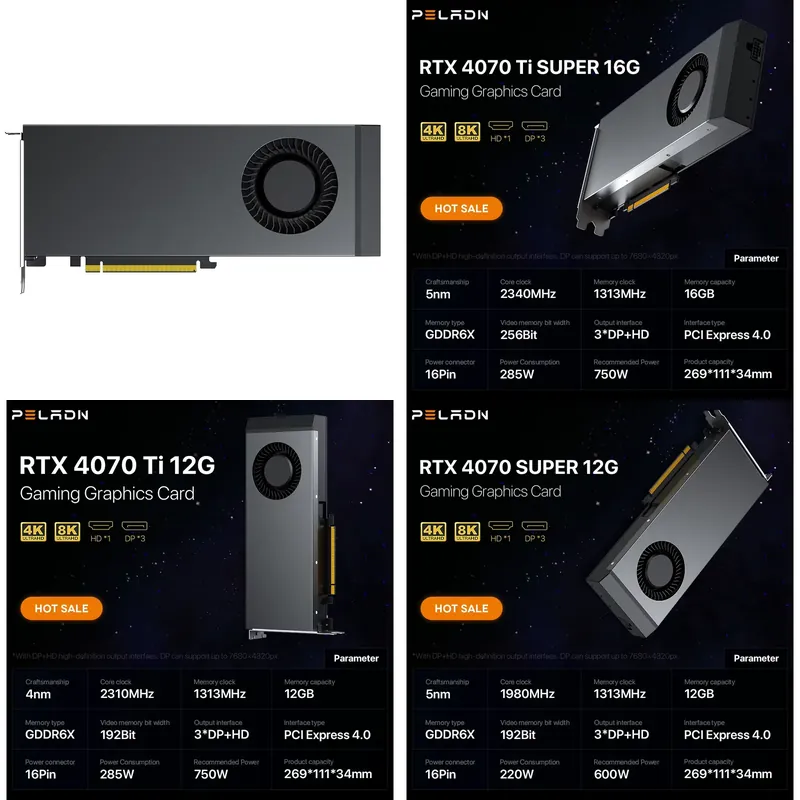 Hot Sale Geforce RTX 4070 4070 - đánh giá và giá Oculink Gpu Dock Station