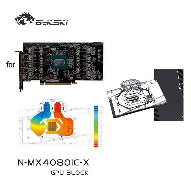 Bykski N-MX4080IC-X GPU Block - đánh giá và giá Rtx 4080 Water Cooling Block